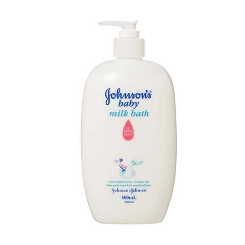 JOHNSON BABY MILK BATH PUMP 500ML